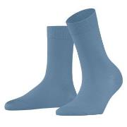Falke Strømper Women Cotton Touch Jeansblå Str 35/38 Dame