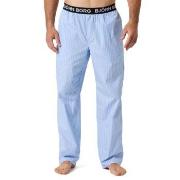 Björn Borg Core Woven Logo Pyjama Pants Lysblå bomull Large Herre