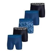 Björn Borg 5P Sports Microfiber Boxer Trunks Blå polyester XX-Large He...