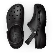 Crocs Classic Platform Clog Svart US W6 (EU 36-37) Dame