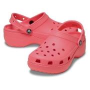 Crocs Classic Platform Clog Bringebærrød US W6 (EU 36-37) Dame