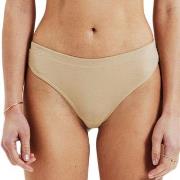 Bread and Boxers Modal Thong Truser 2P Beige modal Small Dame