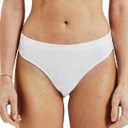 Bread and Boxers Modal Thong Truser 2P Hvit modal Small Dame