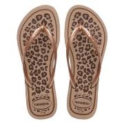 Havaianas Slim Animals Brun/rosa Str 37/38 Dame