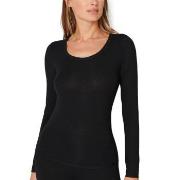 Schiesser Personal Fit Long Sleeve Shirt Svart X-Large Dame