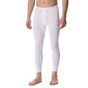 Schiesser Long Underpants With Fly Hvit bomull XX-Large Herre