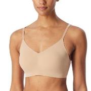Schiesser BH Invisible Soft Bustier Padded Bralette Sand 44 Dame