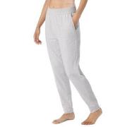 Schiesser Mix and Relax Long Pants With Cuff Lysgrå bomull 46 Dame