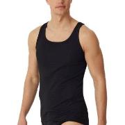 Schiesser 2P Original Classics Fine Rib Undershirts Svart bomull Small...