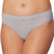 Schiesser Truser Pure Rib Organic Cotton Rio Briefs Lysgrå 42 Dame