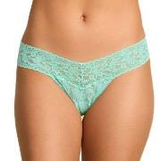 Hanky Panky Truser 3P Low Rise Thong Turkis/Blå nylon One Size Dame