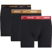 Nike 3P Everyday Essentials Cotton Stretch Boxer Rød/Svart bomull X-La...