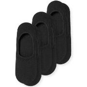Schiesser Strømper 3P Long Life Cool Steps Socks Svart Str 35/36 Dame