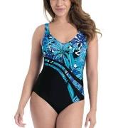 Anita Luella Swimsuit Svart/Blå E 40 Dame