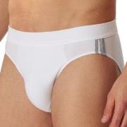 Schiesser 3P 95-5 Stretch Rio Slip Hvit bomull Medium Herre