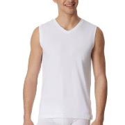 Schiesser Long Life Cotton Tank Top Hvit bomull X-Large Herre