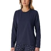Schiesser Mix and Relax Cotton Longsleeved Shirt Mørkblå bomull 34 Dam...