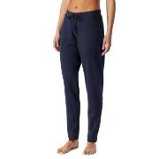 Schiesser Women Mix and Relax Cotton Pants Mørkblå bomull 42 Dame