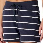 Schiesser Women Mix and Relax Cotton Shorts Marine Stripet bomull 34 D...