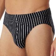 Schiesser Supermini Briefs Svart bomull Medium Herre