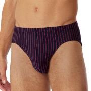 Schiesser Supermini Briefs Rød/Blå  bomull Small Herre