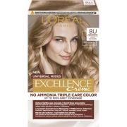 L'Oréal Paris Excellence Universal Nudes Light Blonde 8U - 1 pcs