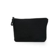 Ceannis Cosmetic Bag Black Crochet Collection 21*12*2 cm