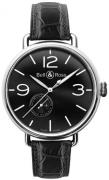 Bell & Ross Herreklokke BRWW197-BL-ST WW1 Sort/Lær Ø45 mm