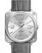 Bell & Ross Herreklokke BRS92-SI-ST-SCR BR S Quartz