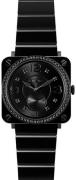 Bell & Ross Herreklokke BRS-BLC-PH-LGD-SCE BR S Quartz