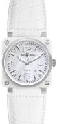 Bell & Ross Herreklokke BR0392-WH-C-SCA BR 03-92 Lær Ø42 mm