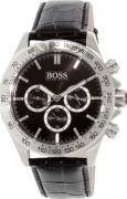 Hugo Boss Herreklokke 1513178 Ikon Sort/Lær Ø44 mm