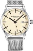 Stührling Original Herreklokke 555M.03 Classic Ascot Beige/Stål