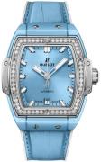 Hublot Dameklokke 665.EN.891L.LR.1204 Big Bang 39Mm Blå/Gummi