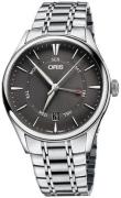 Oris Herreklokke 01 755 7742 4053-07 8 21 88 Culture Grå/Stål Ø40