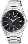 Citizen Herreklokke AS2050-87E Radio Controlled Sort/Stål Ø39 mm