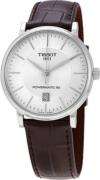 Tissot Herreklokke T122.407.16.031.00 Carson Sølvfarget/Lær Ø40 mm