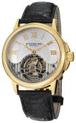 Stührling Original Herreklokke 541.333X2 Tourbillon Sølvfarget/Lær