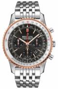 Breitling Herreklokke UB0121211F1A1 Navitimer 01 Grå/Stål Ø43 mm