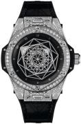 Hublot Dameklokke 465.SS.1117.VR.1704.MXM18 Big Bang 39mm Sort/Gummi