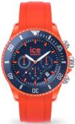 Ice Watch Herreklokke 019845 Chrono Blå/Gummi Ø48.5 mm