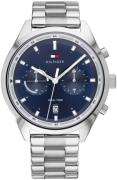 Tommy Hilfiger Herreklokke 1791725 Bennett Blå/Stål Ø44 mm