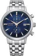 Citizen Herreklokke CA7060-88L Chrono Blå/Stål Ø42 mm