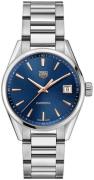 TAG Heuer Dameklokke WBK1312.BA0652 Carrera Lady Blå/Stål Ø36 mm