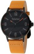 Timberland Herreklokke TBL16011JYB.02 Sort/Lær Ø43 mm