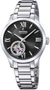 Festina Dameklokke F20488-2 Sort/Stål Ø34 mm