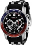 Invicta Herreklokke 31292 Sort/Stål Ø48 mm