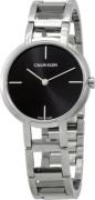 Calvin Klein Dameklokke K8N23141 Sort/Stål Ø32 mm