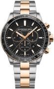 Raymond Weil Herreklokke 8570-SP5-20001 Tango Sort/Rose-gulltonet