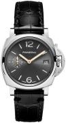 Panerai PAM01247 Luminor Grå/Lær Ø38 mm